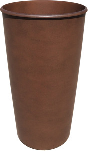 1200-25 Горшок д. цветов Le cone d=35 41Л(18л) Коричневый Цветочная коллекция