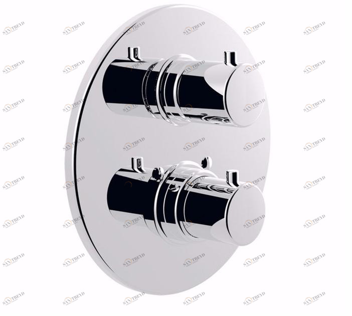 Rubinetteria Giulini Смеситель для душа на 2 отверстия с тарелкой Futuro F8212-fu