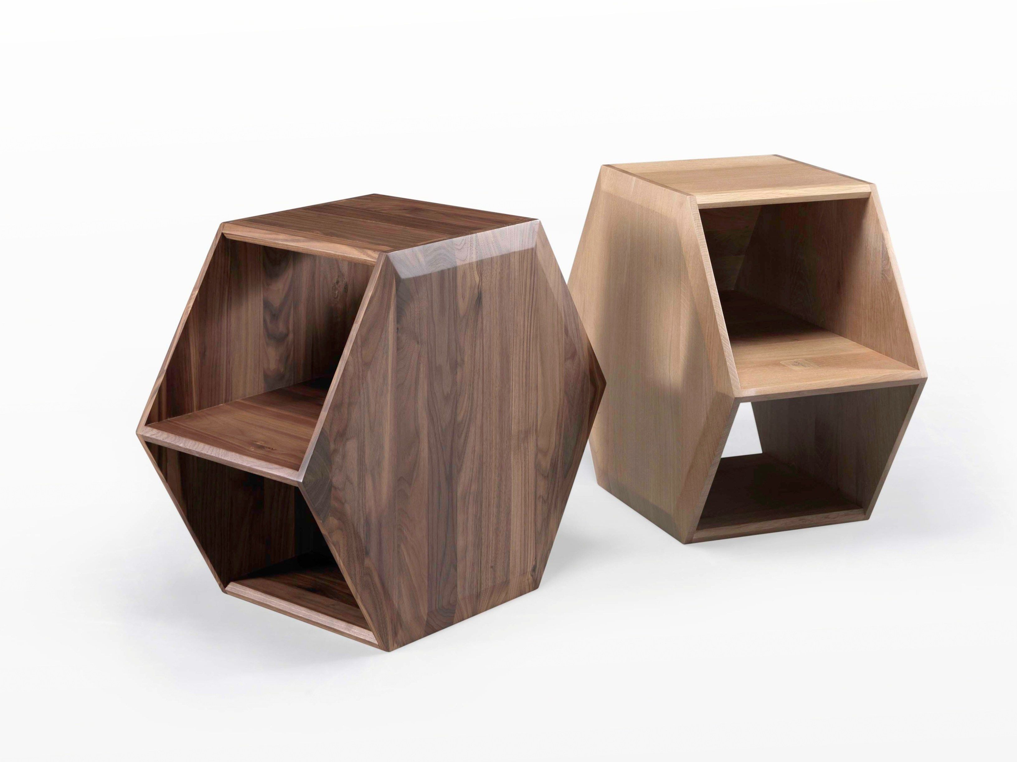 Деревянный низкий журнальный столик Wewood HEXA ARCH-00145415 - Вид №13