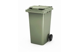 18640591 Мусорный контейнер 240 л на колёсах с крышкой, синий int - IP 01240BL INTELLPACK