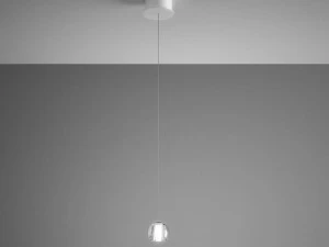 Fabbian Подвесной светильник с кристаллами прямого света Multispot