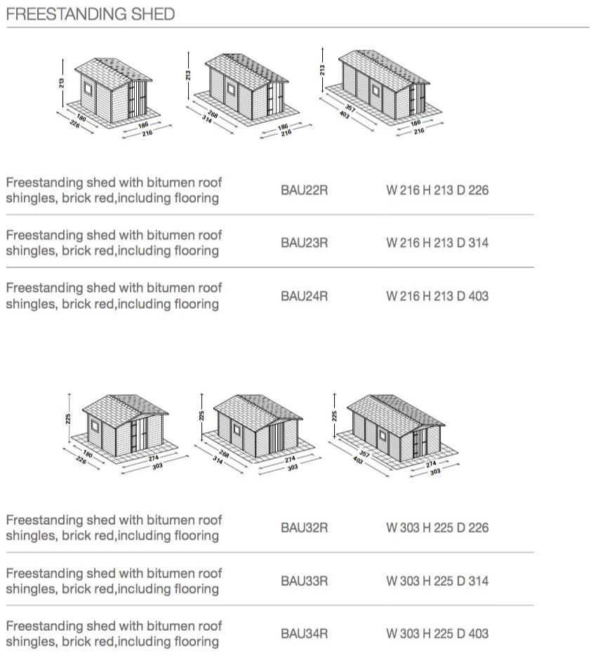 Unopiù Садовый сарай из клееной сосны sun-id-1360171 - Вид №7