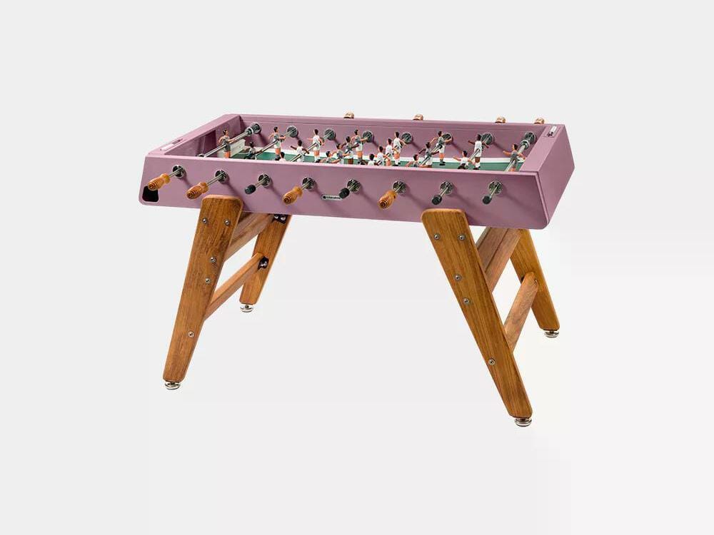 Прямоугольный стальной кальциобалилья и ножки из Ироко RS Barcelona RS3 WOOD ARCH-00003959 - Вид №21