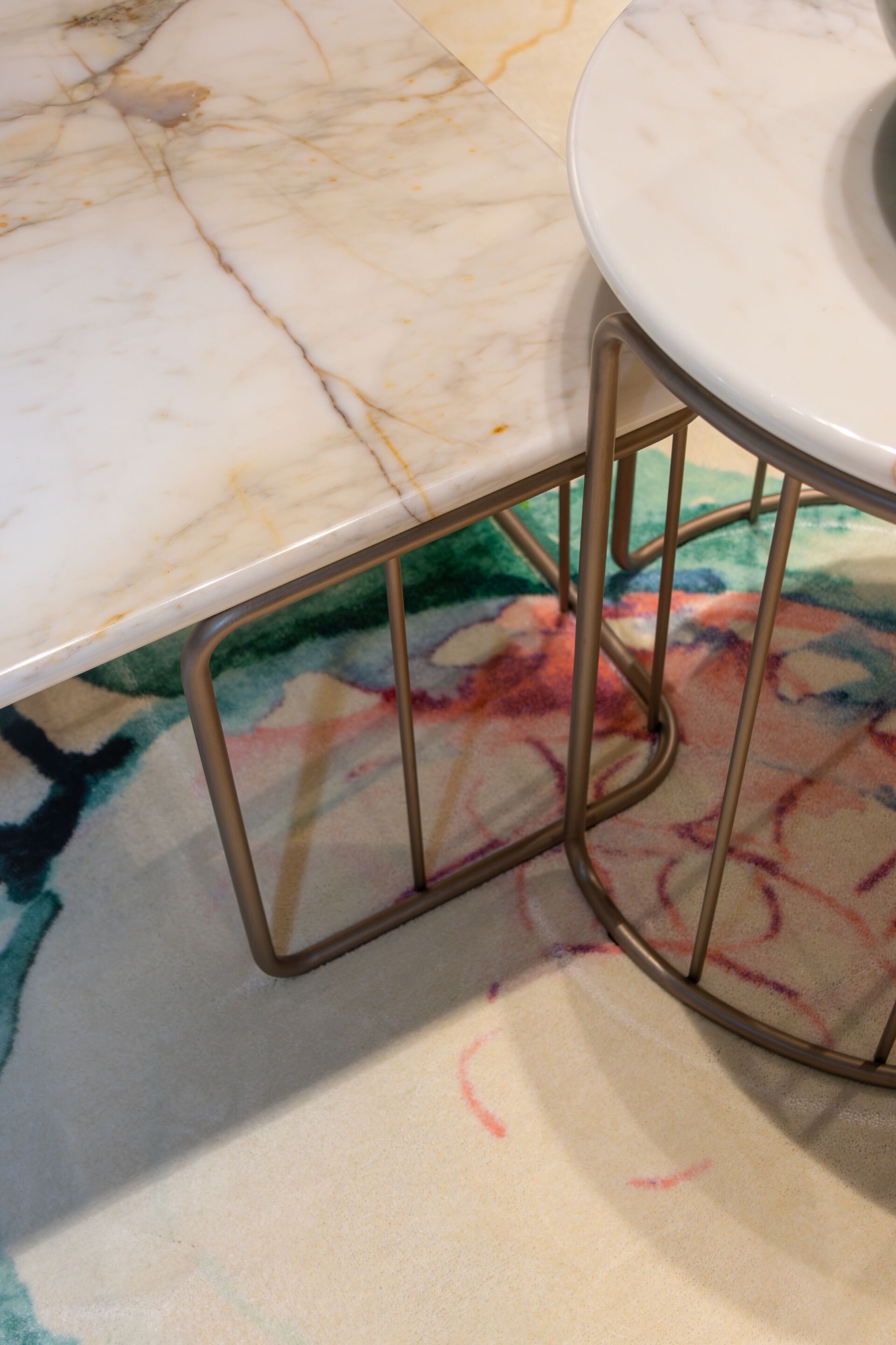 Круглый мраморный журнальный столик Formitalia Чарльстон ARCH-00068243 - Вид №4