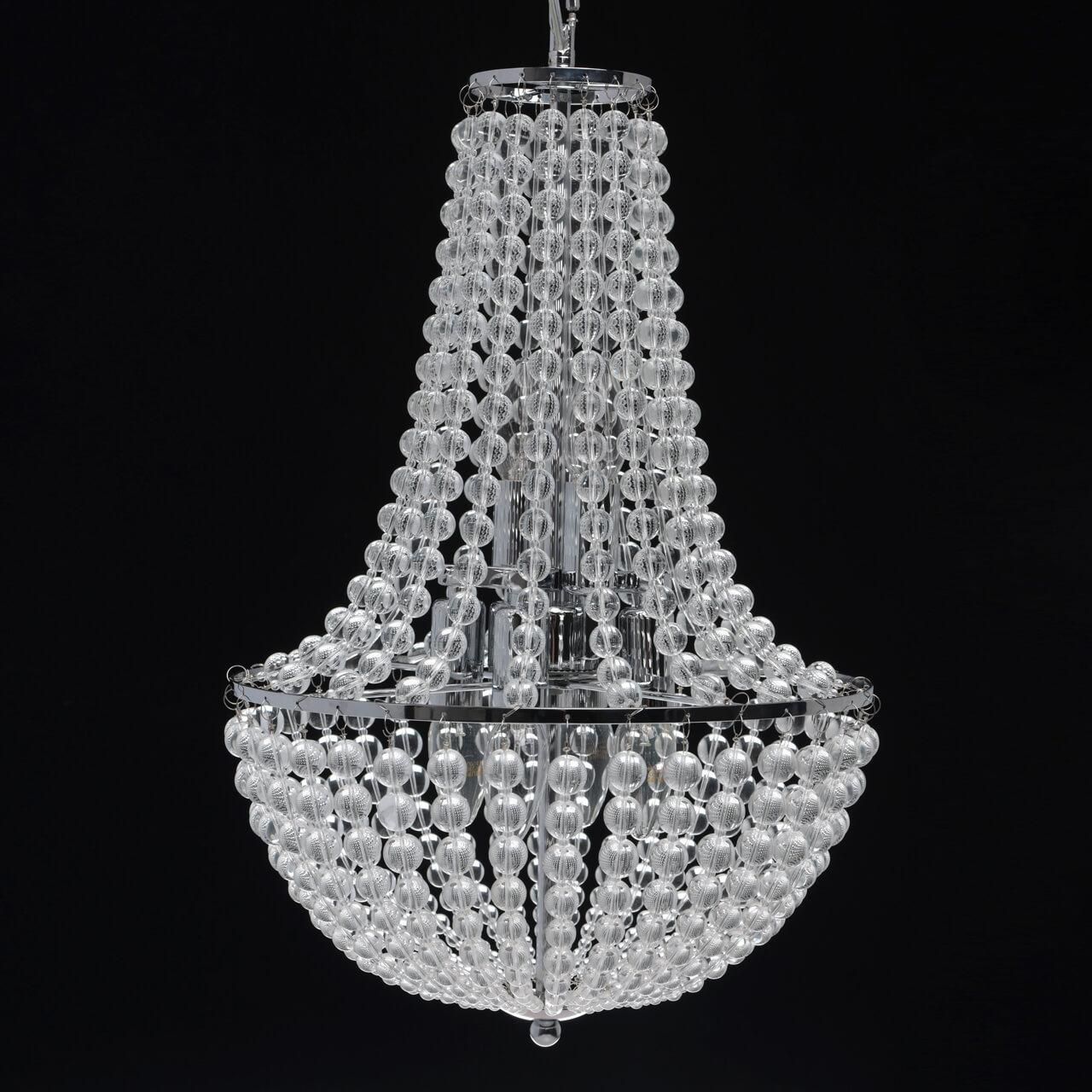 Подвесная люстра MW-Light Бриз 464018506 MW-LIGHT ДИЗАЙНЕРСКИЕ, БРИЗ 193989 Хром  - Вид №3