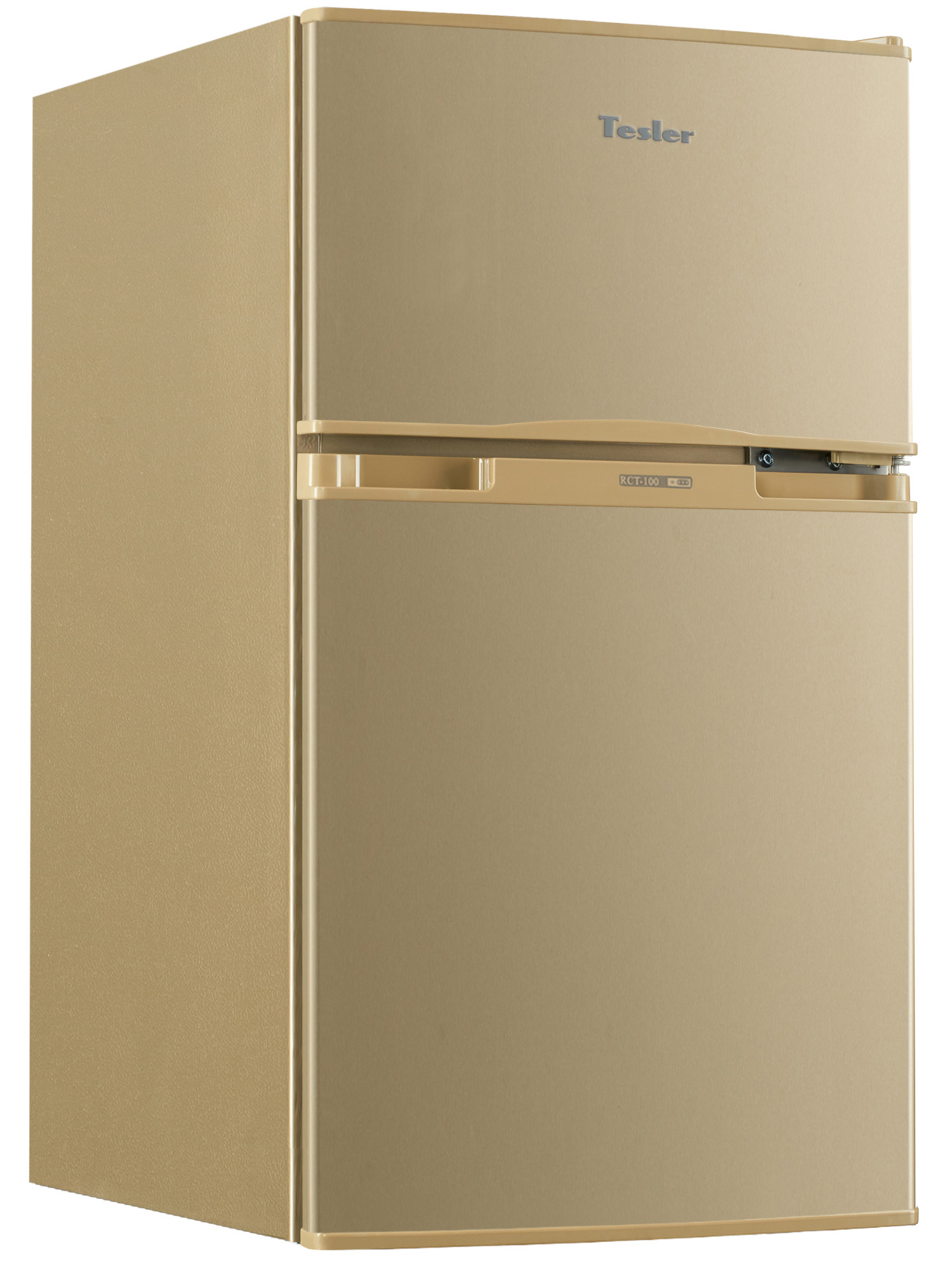 8195263 Холодильник компактный   Tesler RCT-100 золотистый STDN-0104101