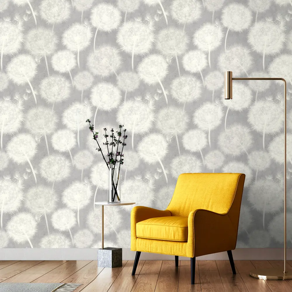 АСПЕКТ РУ Соло - серые флизелиновые обои для безупречных стен 85471118 STLM-0062898 - Вид №2