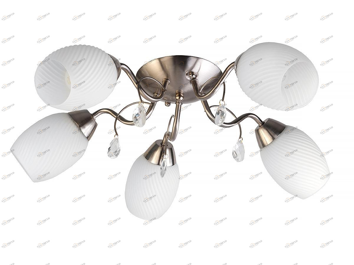 Потолочная люстра Toplight Paula TL3550X-05SN TOPLIGHT PAULA 183568 Белый