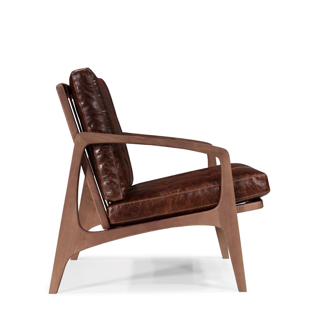 Кресло с подлокотниками Hatt WILLIAM LOUNGE ARCH-00123955