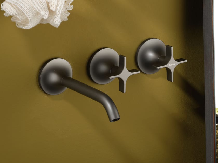 Настенный смеситель для раковины с 3 отверстиями Ritmonio Diametro35 Cross ARCH-00054791