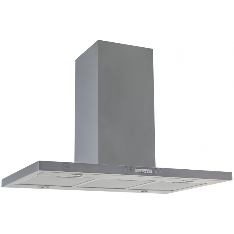 1197038 Вытяжка каминная MBS SALVIA 190 ISLAND INOX серебристый STDN-0113108