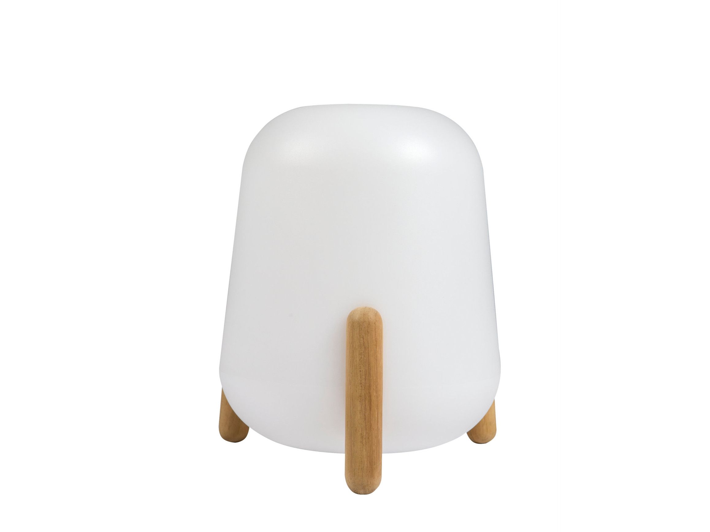 Наружная настольная лампа из дерева и полиэтилена calma Xica &amp ARCH-00065732