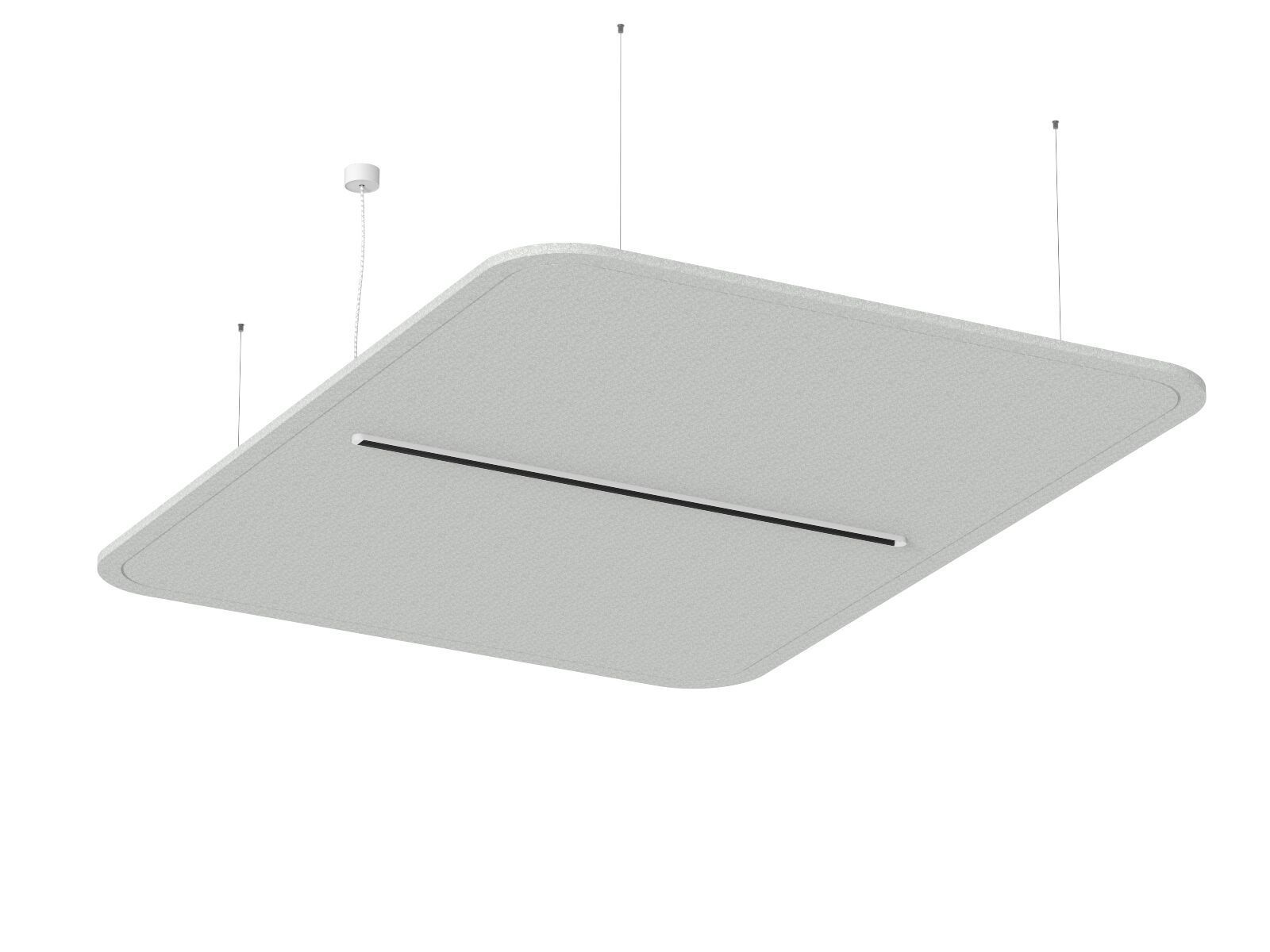 Рециркулированный Pet акустический подвесной светильник PROLICHT Acoustic ARCH-00038393