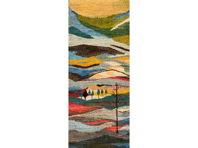 Прямоугольный шерстяной ковер Zollanvari Gabbehs Landscapes ARCH-00059337