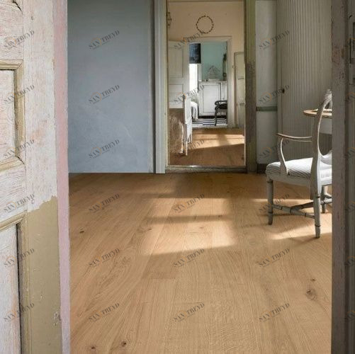 Паркетная доска Kahrs Дуб Белый 4500200034