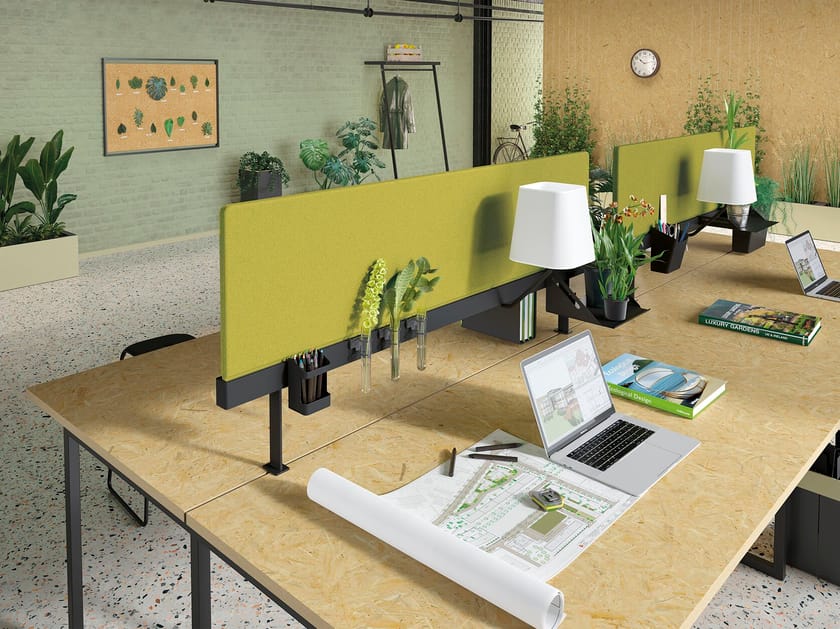 Рециркулированный ПЭТ звукопоглощающий стол перегородка панель Manade New Port ARCH-00127021