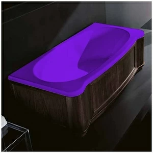 Ванна Gruppo treesse New Classic Young VTL-V6741-DX-WV-F фиолетовая прямоугольная правая венге