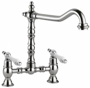 Rubinetteria Giulini Смеситель для кухни настольный с поворотным изливом Praga - praga crystal 7509