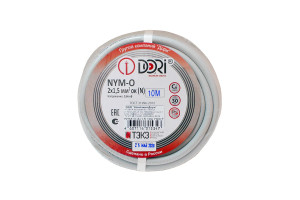 15730619 Кабель NYM 2х1,5 10м ГОСТ 15347 DORI