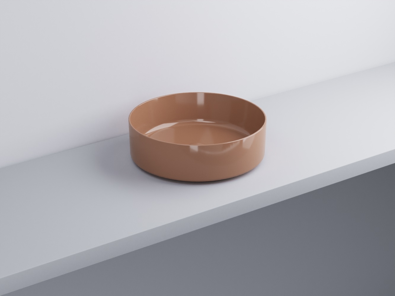 SHCOLAT40-NI Раковина круглый 40 cielo Shui Comfort Ceramica Cielo