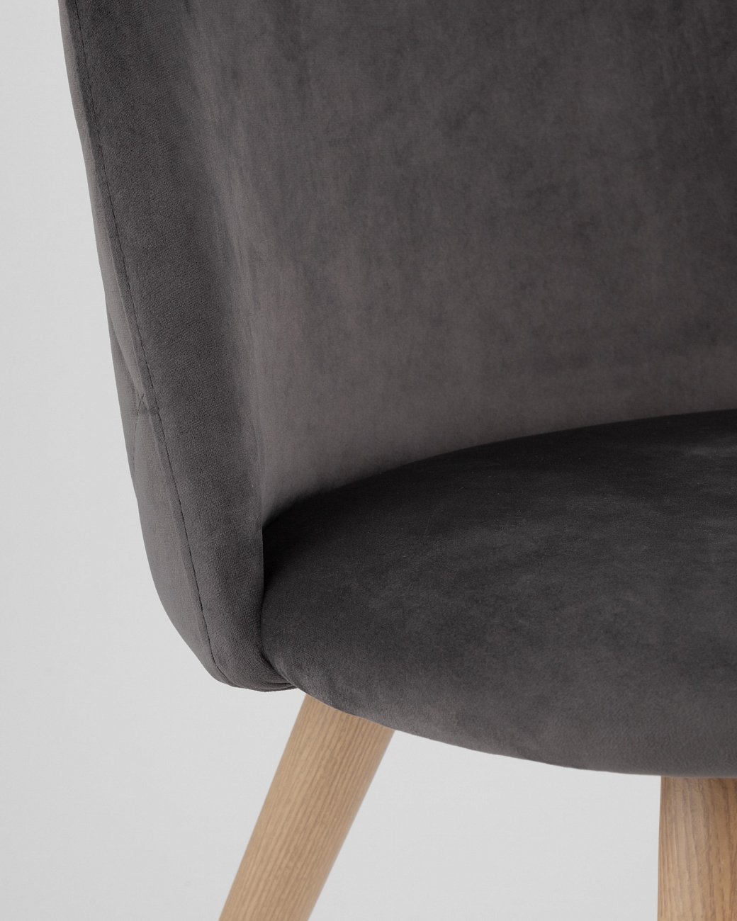 Стул со спинкой с ромбами серый "Лион" STOOL GROUP ДИЗАЙНЕРСКИЕ, ИНТЕРЬЕРНЫЕ 00-3946130 Серый  - Вид №7