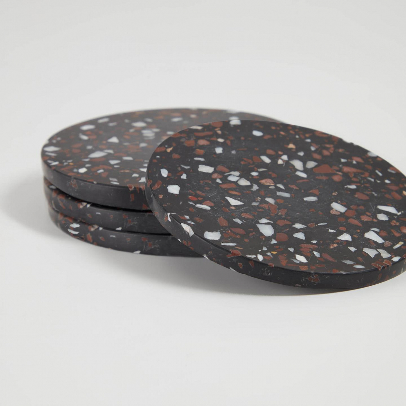 091015 Набор из 4-х подставок черный La Forma Tiana 