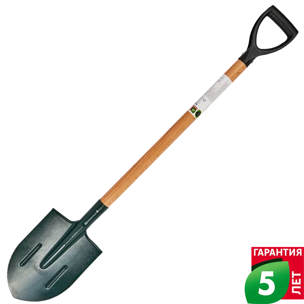 Штыковая лопата Geolia с эргономичным черенком для садовых работ 84226042 STLM-0959419