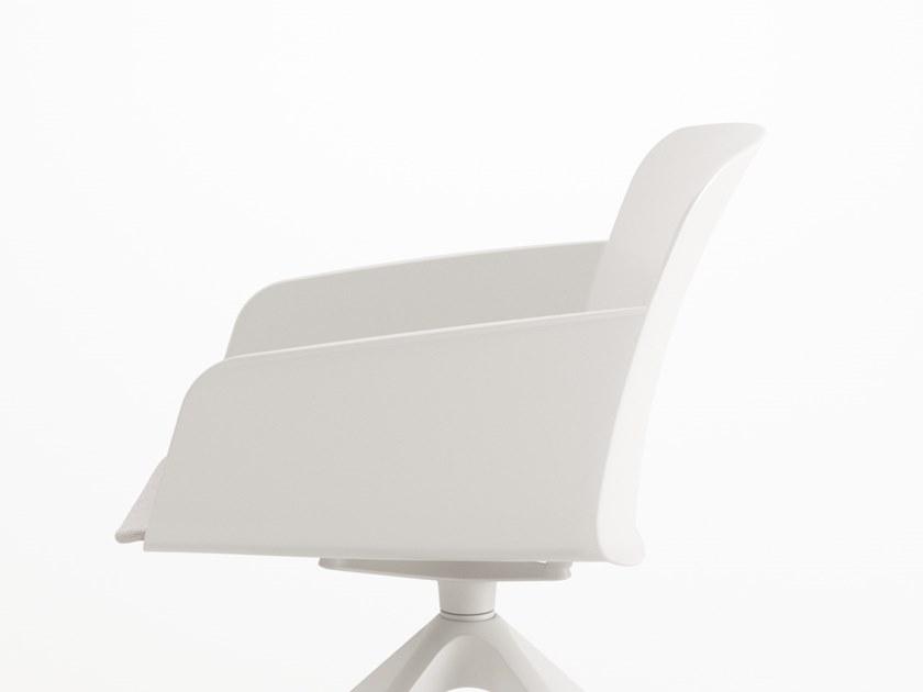 VAGHI Стул с салазками из полипропилена для залов ожидания Libera Li2pc - Вид №2