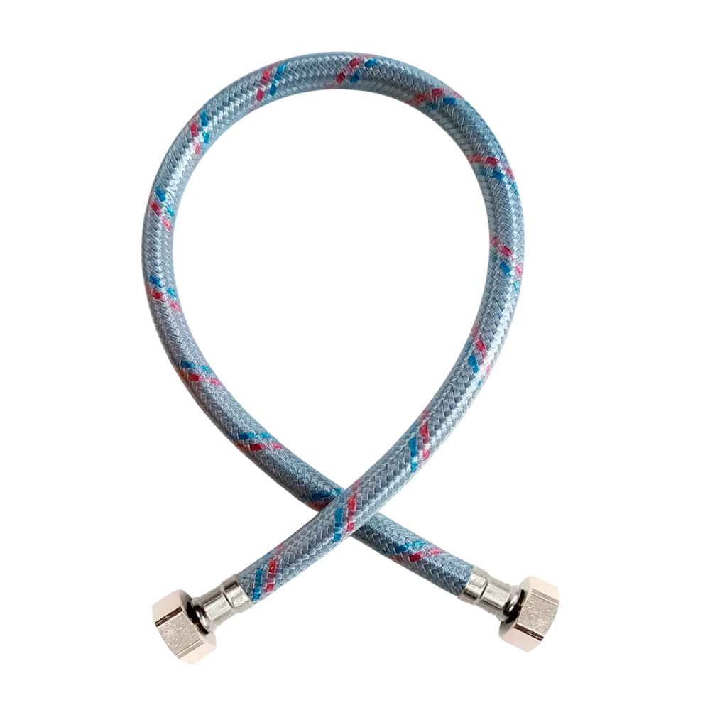 Гибкая подводка для воды Vaxt 1/2" гайка-гайка 30 см STLM-2203664 - Вид №2