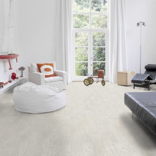 Пробка Wicanders Cork Plank Flock Moonlight (Гладкая) 1220х140 мм C81X001 - Вид №4