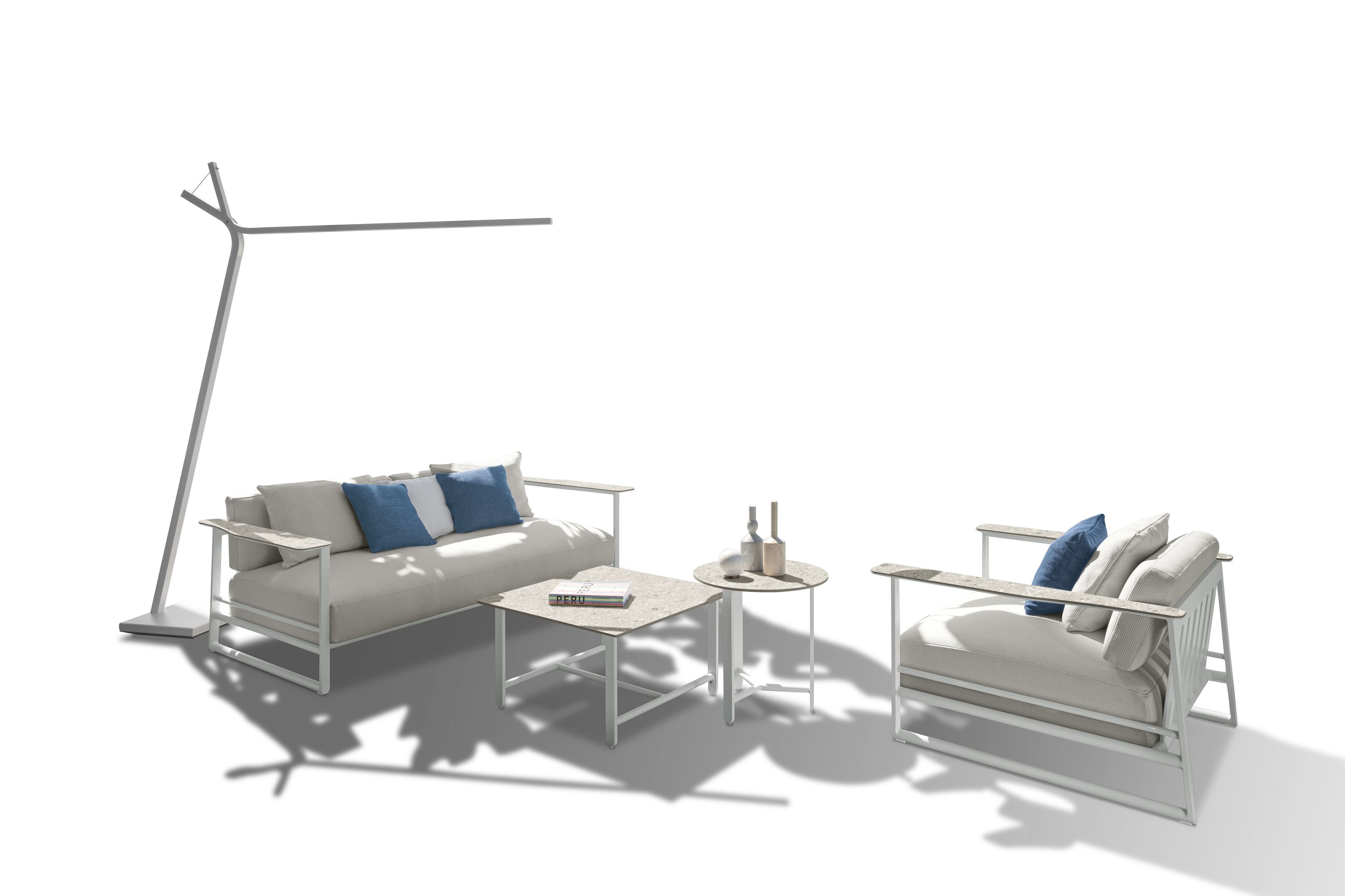 2-местный тканевый садовый диван Talenti Riviera ARCH-00108441 - Вид №7