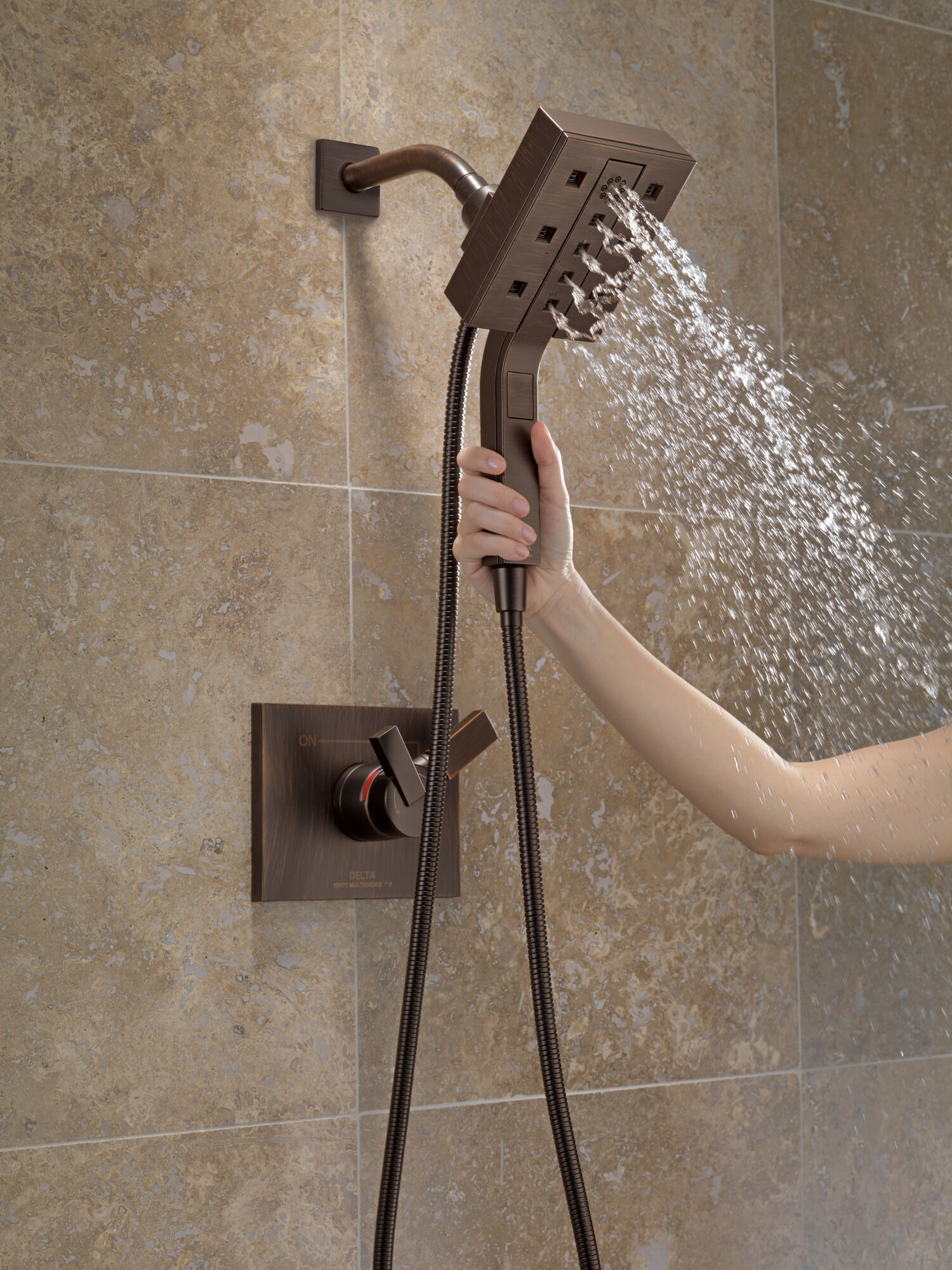 T17053-RB Облицовка только для клапана Monitor® серии 17 Delta Faucet Vero Венецианская бронза - Вид №1