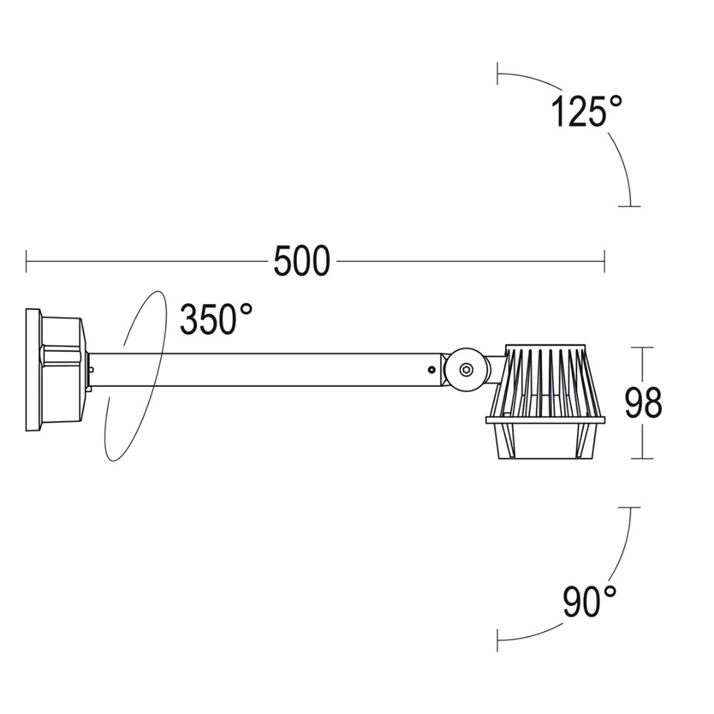 MiniPario Extension Ghidini Pario .05 Темно-Cерый (Матовый)  - Вид №1