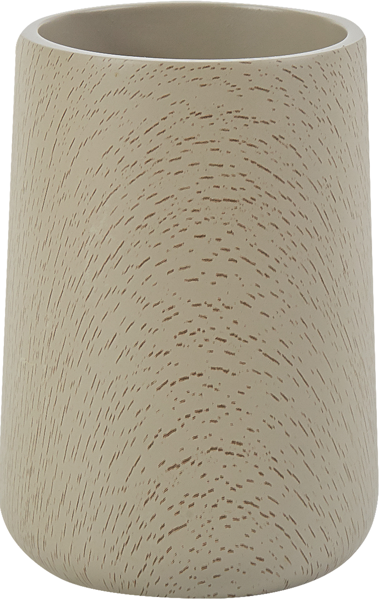 82376942 Стакан для зубныx щеток полирезина цвет серо-коричневый Legno STLM-0025789 BATH PLUS