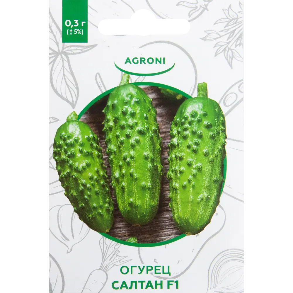 Семена Огурец «Салтан» F1 XS AGRONI STLM-2142845