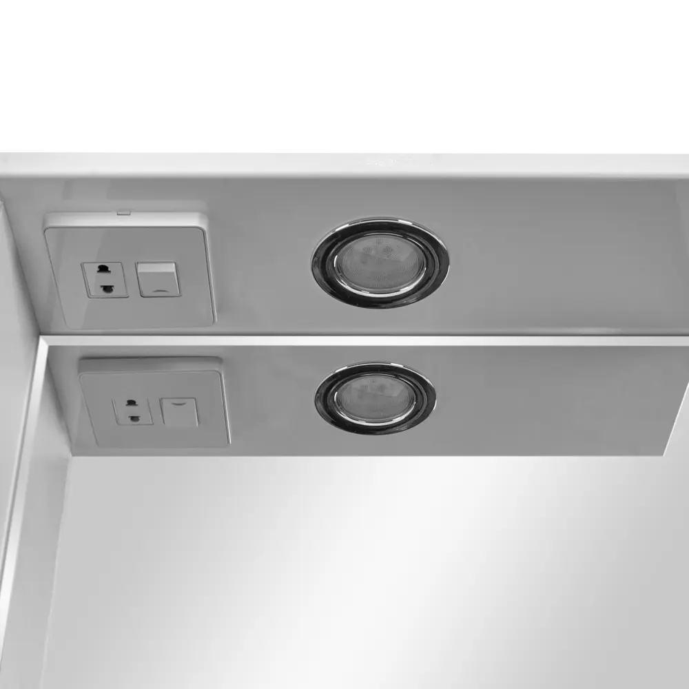 Шкаф для ванной зеркальный подвесной Vigo Венто 60x70 см цвет белый STLM-2112640 - Вид №4