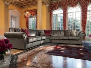 Domingo Salotti Угловой диван в ткани Golden