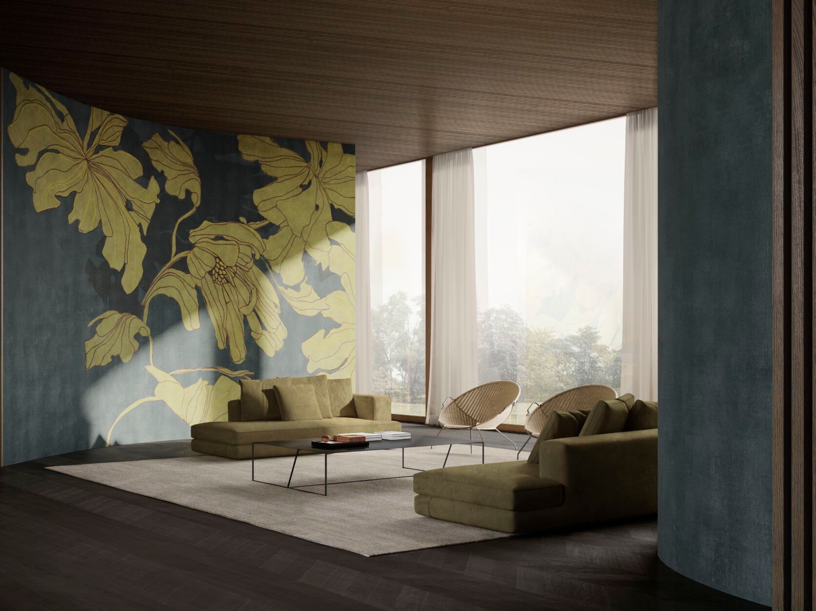 Обои с цветочными мотивами GLAMORA Creative Collection Chapter XIV ARCH-00076304