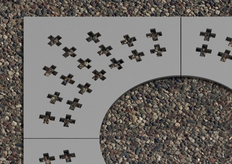 Piu’ Details Lab23 Решетки для деревьев  - Вид №1