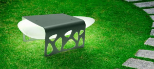 007761 Столик для улицы Table Alma Light Stone