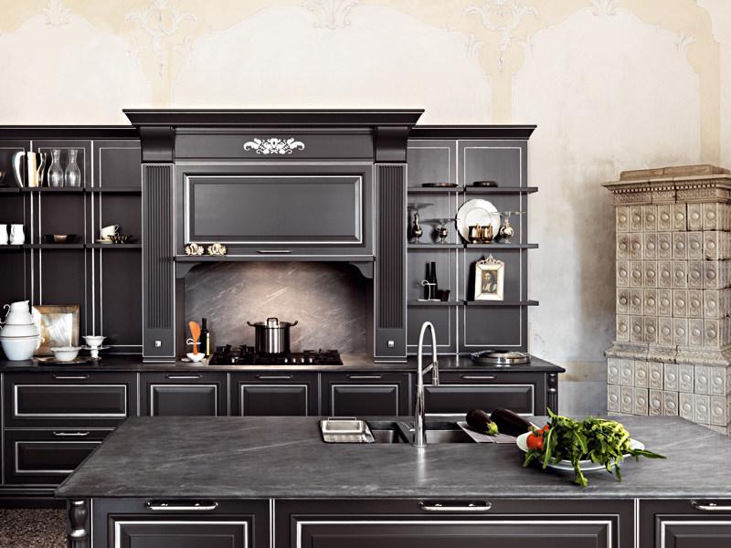 Cesar Кухня в классическом стиле с островом Elite sun-id-1438793 - Вид №2