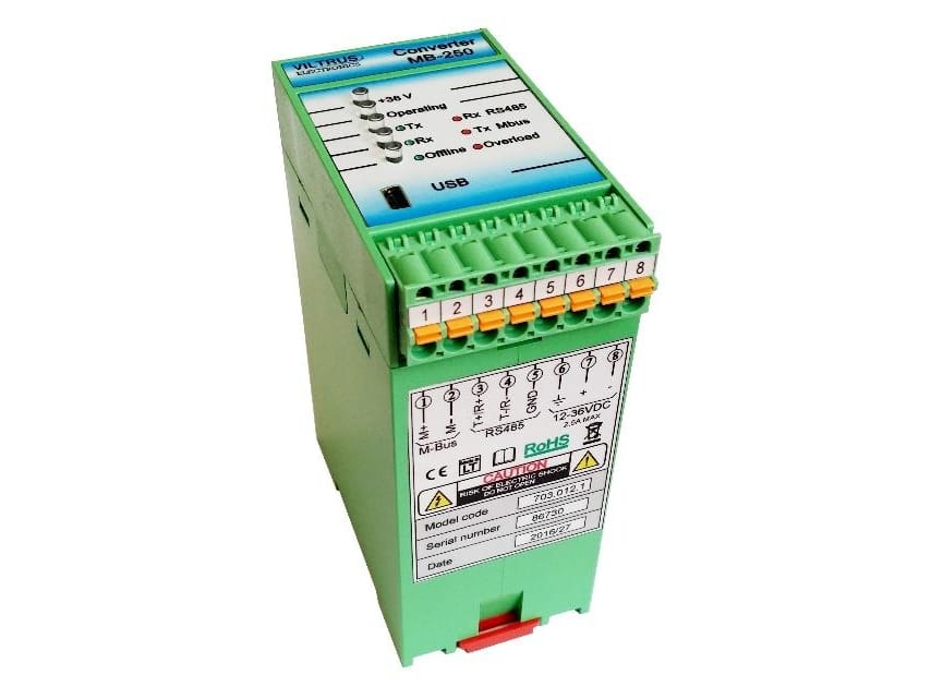 Converter da protocollo M-Bus a Modbus RTU Brunata ZENNER Gateway BZR-Box ARCH-00066484 - Вид №1