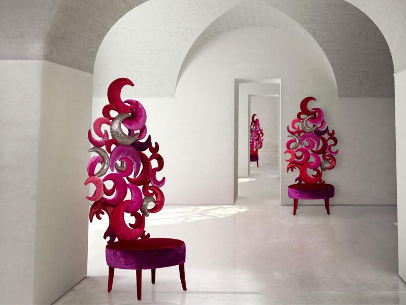 Sicis Бархатное кресло Nextart sun-id-1402115 - Вид №2