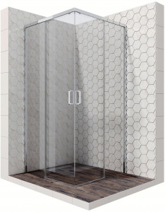 Душевое ограждение Ambassador Queen 11011104 (900x900x2000), 1 место