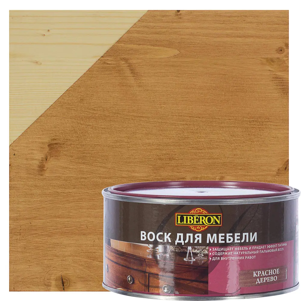 Воск для мебели V33 цвета красное дерево 0.5 л STLM-2160548