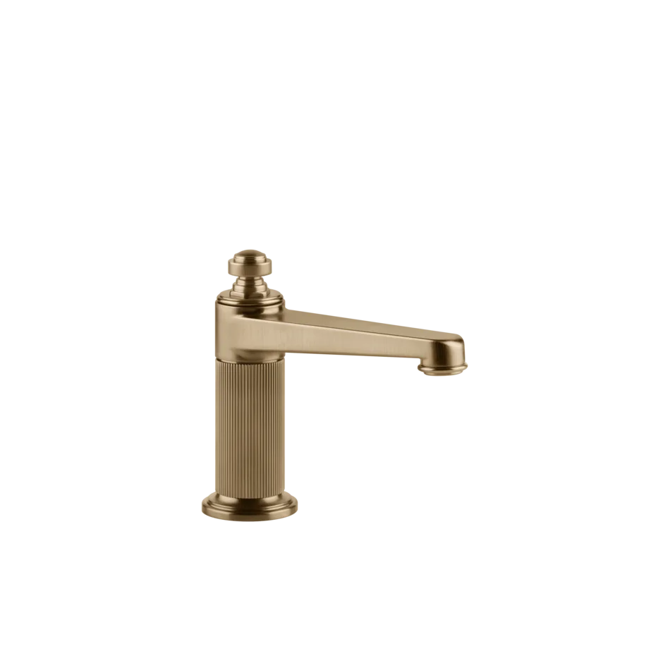 Носик для умывальника 65023 726 Gessi Venti20 ТЕПЛАЯ БРОНЗА BR. PVD 65023726