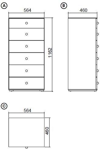 Enza Home Комод из дерева Piedra sun-id-1477089 - Вид №7