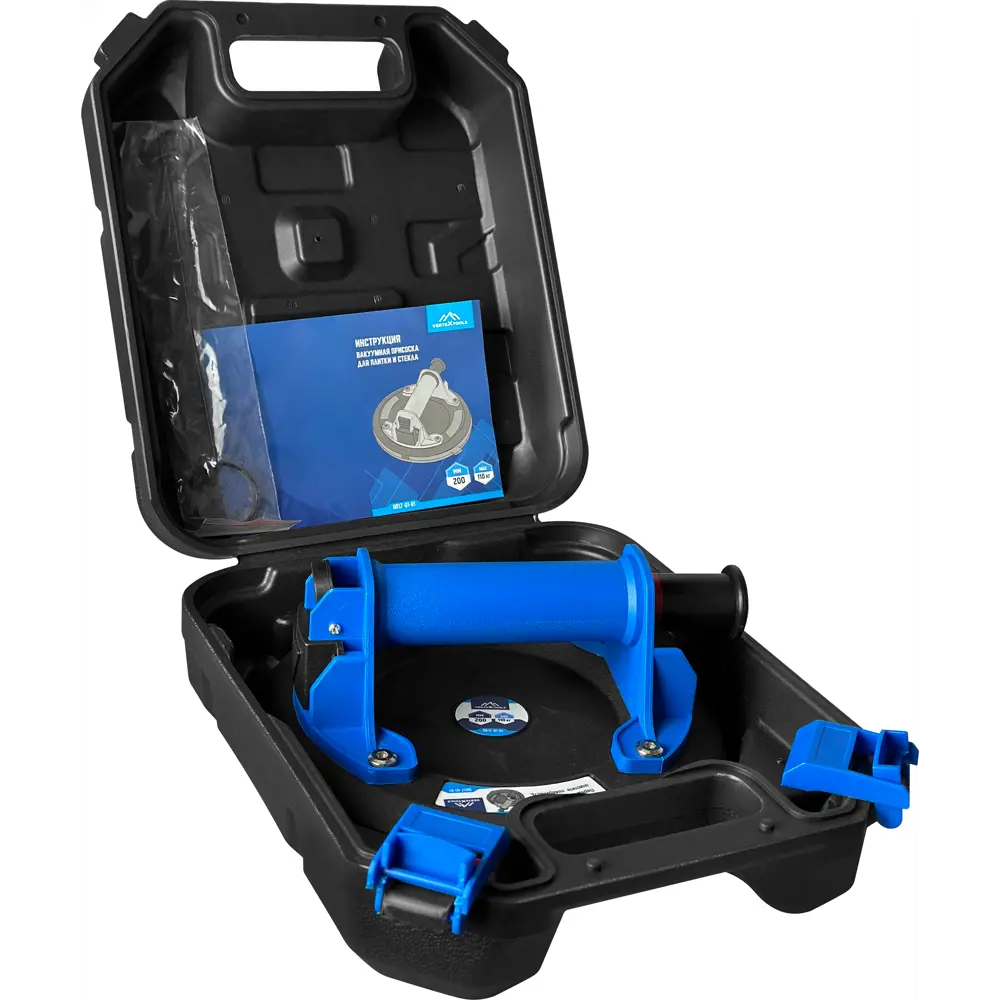 Вакуумная присоска Vertextools для плитки и стекла 200 мм 110 кг 87104842 STLM-0846997 - Вид №3