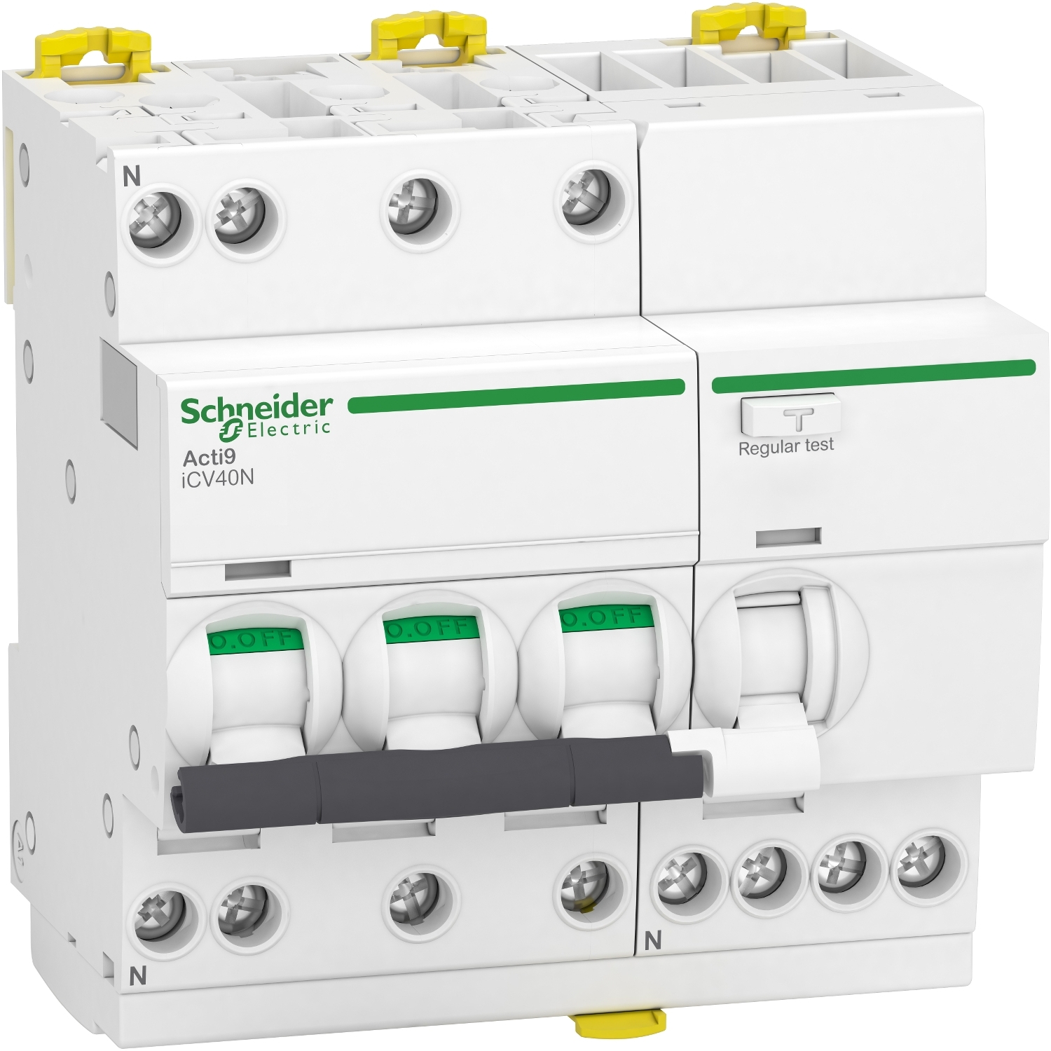 A9DH3740 Выкл. авт. дифференциального тока iCV40 3P+N 6кА 40A B 30мA тип AC Schneider Electric Acti9 
