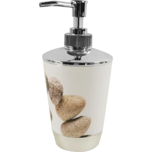 Дозатор настольный для жидкого мыла Vidage «Курумы», цвет белый